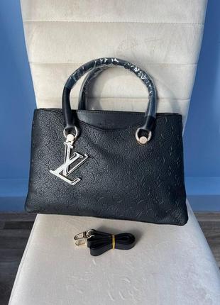 Женская сумка из эко-кожи луи виттон louis vuitton shopper lv молодежная, брендовая сумка через плечо1 фото
