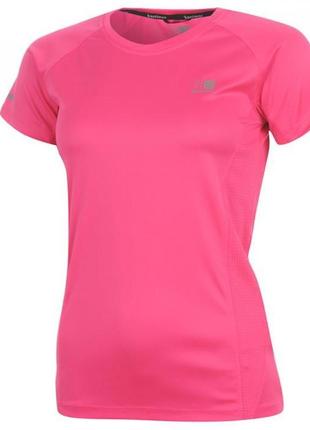 Футболка karrimor short sleeve run pink, размер м