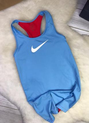 Спортивная майка nike pro с большим лого