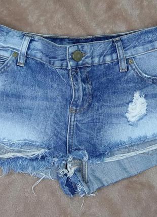 Шорты  джинсовые river island xs