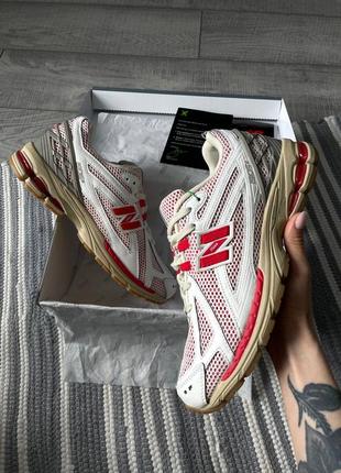 Кросівки new balance 1906r 'white red'