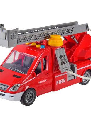 Машина пожежна іграшкова 666-68p 0201 топ!2 фото