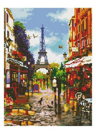 Алмазна мозаїка "париж восени" ej1391, 40х30 см 0201 топ!1 фото
