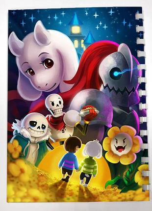 Блокнот скетчбук санс андертейл undertale (sk0188)