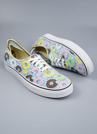 Кеди vans authentic late night skyway/donuts