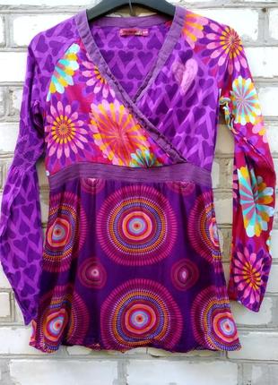 Довга блузка для дівчаток 13-14 років