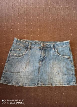 Спідниця джинсова жіноча 46р.