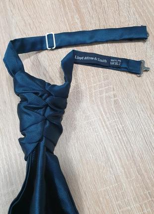 Краватка аскот bhs - на 7-8 років - галстук пластрон - дитяча срібляста7 фото