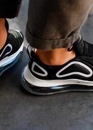 Мужские кроссовки  nike air max 720 black/white