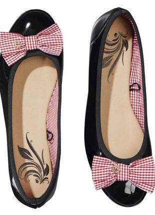 Лакові балетки 38 р. 24 см esmara класика