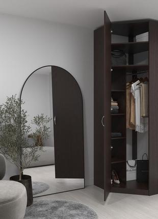 Шкаф угловой 2400х800х800 мм венге магия