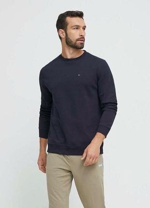 Базовый свитшот Tommy hilfiger jeans crew neck sweatshirt navy