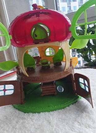 Іграшковий будиночок на дереві: li'l woodzeez acorn treehouse з аксесуарами3 фото