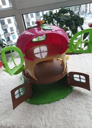 Игрушечный домик на дереве: li'l woodzeez acorn treehouse с аксессуарами2 фото