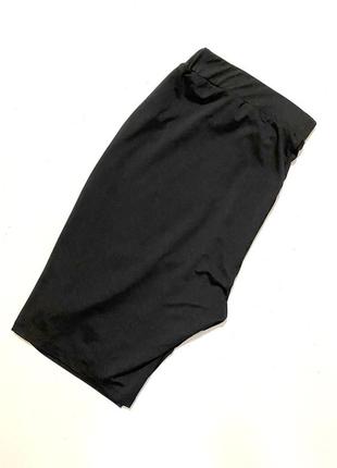 2xl шорти спортивні чорні облягаючі фітнес для залу для бігу жіночі високі4 фото