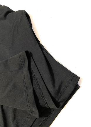 2xl шорти спортивні чорні облягаючі фітнес для залу для бігу жіночі високі7 фото