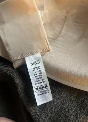 Бюстгалтер балконет фирменный m&amp;s 32d3 фото