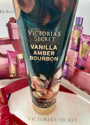 Лосьйон для тіла vanilla amber bourbon victoria's secret оригінал