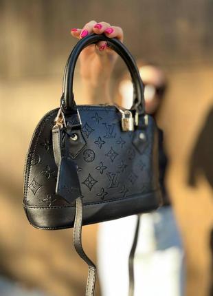 Жіноча сумка луї віттон louis vuitton alma lv молодіжна, брендова сумка через плече