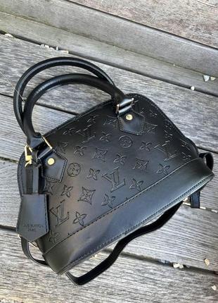 Женская сумка из эко-кожи луи виттон louis vuitton alma lv молодежная, брендовая сумка через плечо7 фото