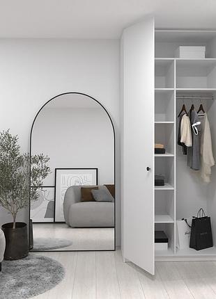 Шафа шк-100 дитяча 2400х1000х520 мм білий аляска