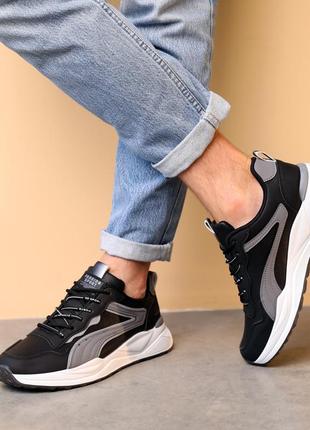 Кроссовки мужские черные