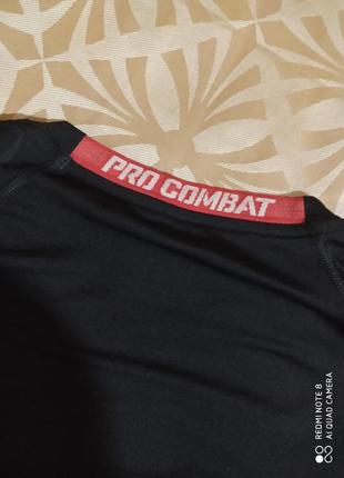 Компрессионная футболка nike pro combat с крутым принтом7 фото