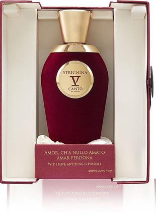 V canto stricnina парфуми оригінал, залишок 75-80%.
