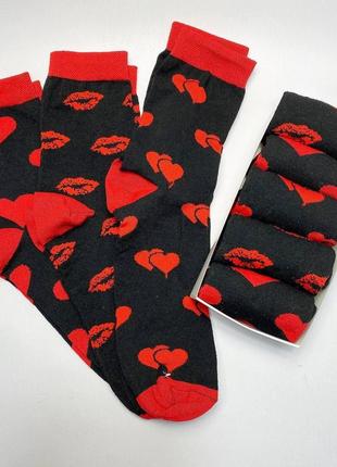 Подарунковий бокс шкарпеток чоловічих на 5 пар 40-45 р чорні та демісезонні весна-осінь прикольні та повсякденні4 фото