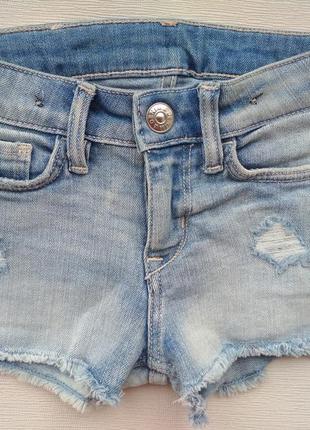 Шорти джинсові на дівчинку denim/98 розмір /2-3 роки