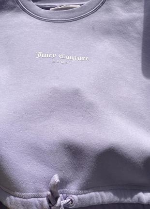 Лиловый свитшот juicy couture7 фото