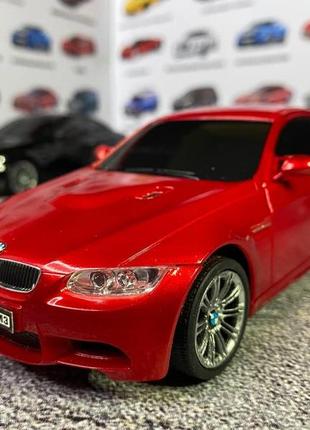 Машинка bmw m3 на радіокеруванні червона. машинка на пульті радіоуправління бмв1 фото