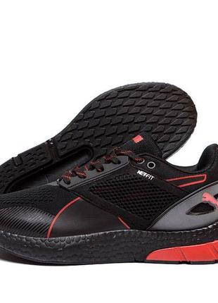 Чоловічі кросівки сітка puma black