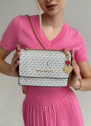 Жіноча сумка michael kors white