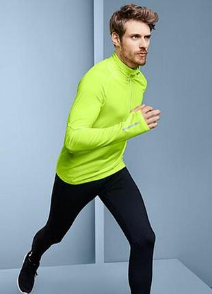 Функциональная спортивная термо кофта реглан для бега занятий спортом германия tchibo active