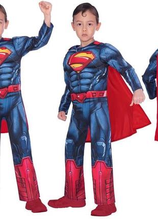 Карнавальний костюм супермен супергерой superman  на 3-4 роки.2 фото
