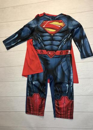 Карнавальний костюм супермен супергерой superman  на 3-4 роки.4 фото