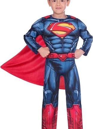 Карнавальний костюм супермен супергерой superman  на 3-4 роки.6 фото