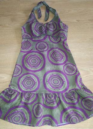 Yessica лляний оригінальний сарафан плаття