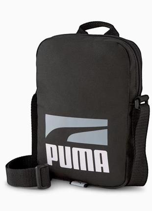 Сумка органайзер puma plus ii portable 078392 01 (черный, спортивный, тканевый, полиэстер, логотип пума)