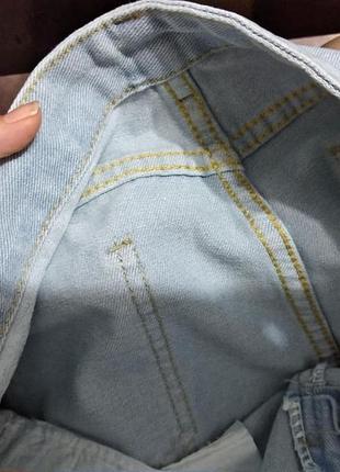 Жіночі шорти, джинсові шорти літо. висока талія, легкі літні шорти розмір s m