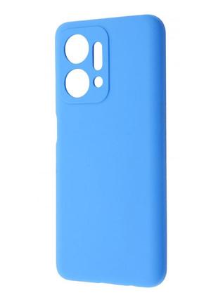 Чохол wave full silicone cover honor x7a blue