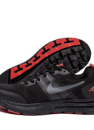 Мужские летние кроссовки сетка nike black