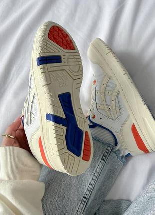 Asics kith x ex89 'white blue orange'6 фото