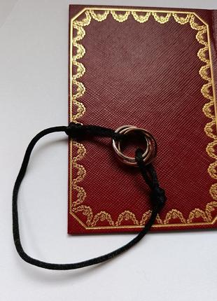 Черная нить в стиле картье cartier