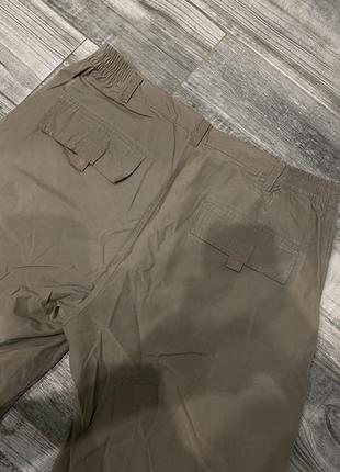 Брюки карго свободного кроя nylon cargo pants oversized5 фото