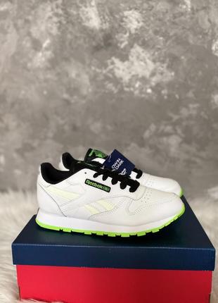 Оригинальн! женские кожаные кроссовки reebok classic leather новые из сша7 фото