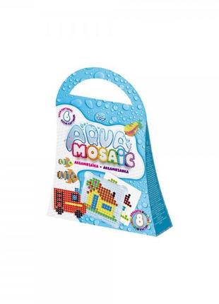 Набор креативного творчества danko toys aqua mosaic am-02-01-02-03-04-05-06