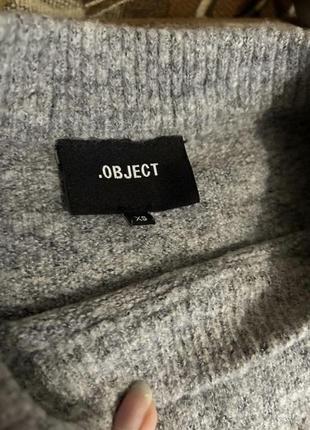 Свитер серый, размер xs/s, бренда .object4 фото