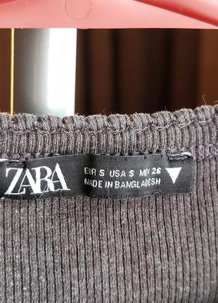 Укорочена футболка zara4 фото